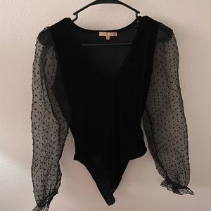 super cute black bodysuit